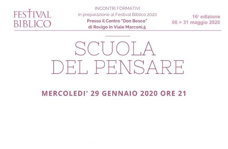 Art e Logos – Conferenza – Rovigo – 29/01/2020